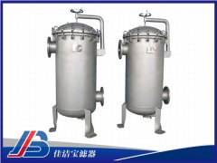 流量60噸不銹鋼袋式過濾器JJB-2-60X